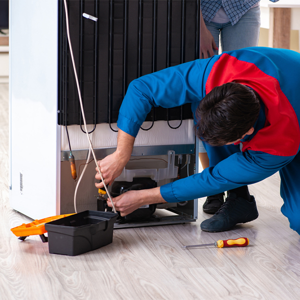 how much do you charge for refrigerator repair services in San Jacinto County TX